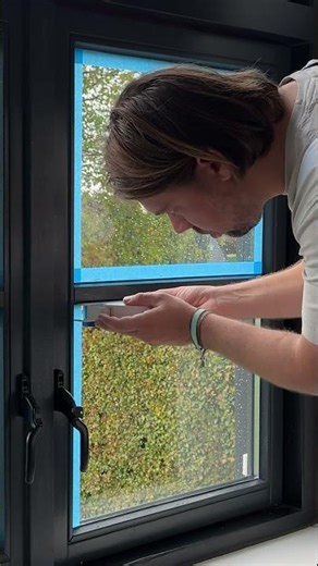 How to get straight paint lines! #diy #home #painting #tools