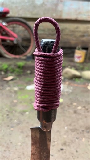 How to make a Paracord Handle Wrap #knot
