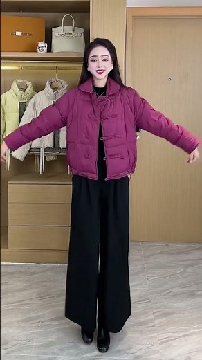 Stylish Winter Wear ❄️💖 Short Jacket Try-On!