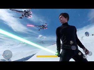 Star Wars Battlefront Gameplay - Hoth Multiplayer Gameplay, Darth Vader vs Luke Skywalker at E3 2015