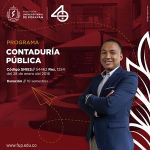 ¡Estudia Contaduría Pública en la FUP!