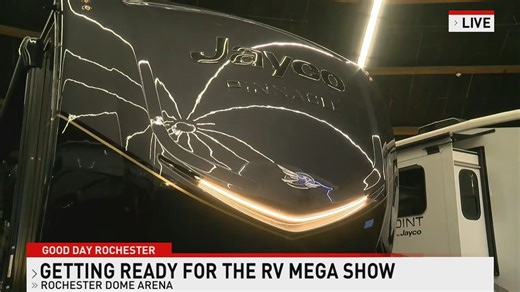 RV Mega Show underway at Rochester Dome