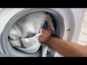 Stress test: EXTREMELY OVERLOADED Bosch washing machine on SuperQuick 15’