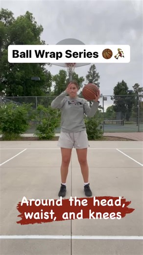 Ball wrap series is a great way to get a feel for the basketball before your next session. Challenge yourself and try to pick up speed! It is okay to make mistakes and lose the ball ⛹️‍♀️⭐️🏀🥶 #basketball #basketballtrainingvideos #playerdevelopment #trainer #ballhandlingdrills #basketballtrainer #denverbasketball #basketballcoach #coach #foryoupage #fyp #basketballtraining #basketballchallenge