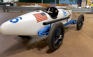 It's been more than 3 years since every car in our collection have been together. Today was an emotional day for a lot of us as we welcomed home our 1921 Duesenberg 183 Grand Prix Race Car after an extended absence from the museum. This car was originally saved by Dr. Simeone's father years before either began collecting and it felt very strange to receive it without the doc being present. We wish he could have been here to see them all together again. | Simeone Foundation Automotive Museum