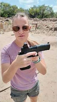 How to sight in a Handgun Optic Fast. #HandgunOptic #RedDotZero #PistolAccuracy #shootingtips