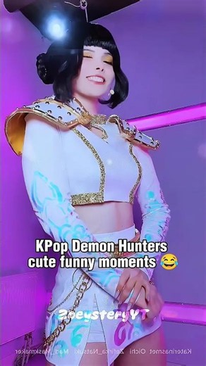Kpop Demon Hunters cute moments 😂 pt131 #kpdh #kpop#kpopdemonhunters #cosplay #rumi #jinu