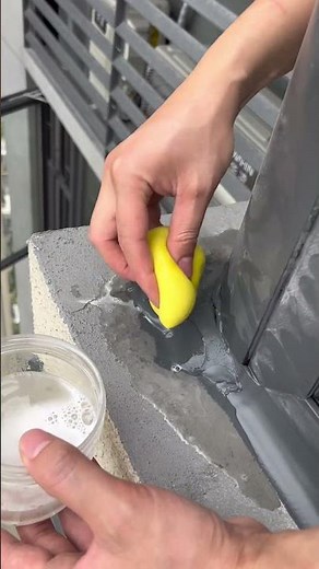 Smart Tile Workers Use This Sponge Trick! #tilegrouting #diy #mastertilegrouting