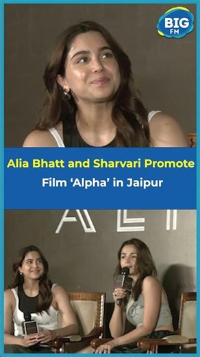Alpha Movie Promotion: 'Alpha' Takes Over Jaipur with Alia Bhatt & Sharvari | Bollywood Actress