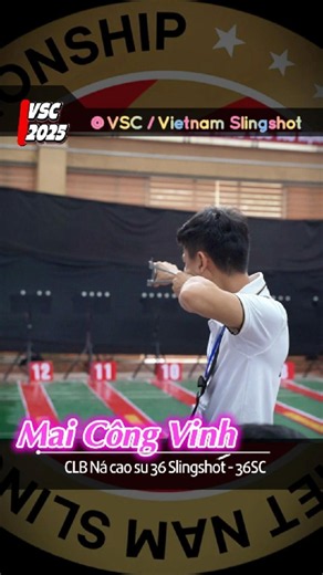 Ná Thủ Mai Công Vinh - Trưởng CLB 36SC Trổ Tài Bắn Ná Cao Su Thi Đấu VSC | #VSC #nacaosu #slingshot