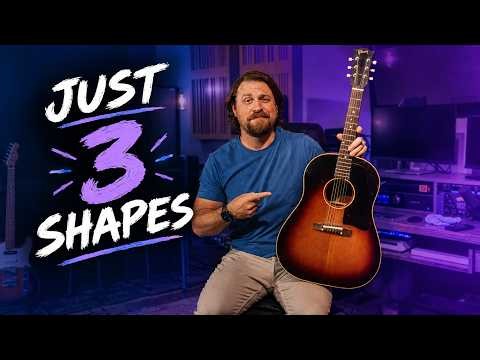 The ONLY 3 Scale Shapes You'll EVER Need on Guitar