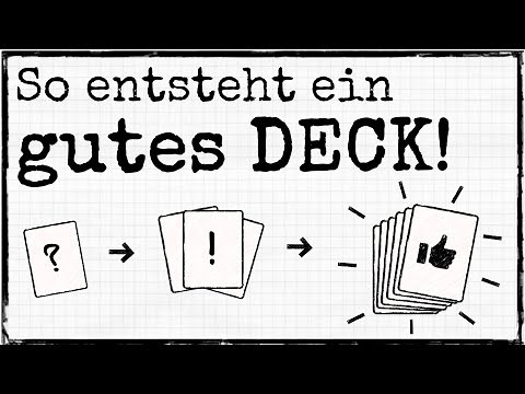 Schritt für Schritt von einer Karte zum ganzen Deck | MtG Deckbau Anleitung [Deutsch]