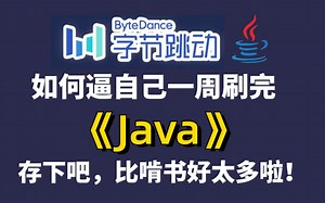 【整整300集】字节跳动196小时讲完的Java教程，让你自学java少走99%的弯路！（Java基础教程/Java入门）