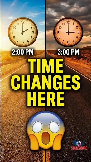 The U.S. Place Where Time Is Officially Different ⏰🇺🇸