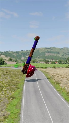 Funny and Crazy Cars vs Mushroom Hammer in BeamNG.Drive