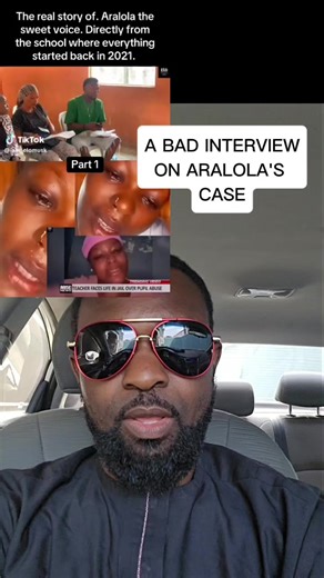This is a bad interview on ARALOLA'S CASE #fyp #FYF #trending #viraltiktok #viralvideo