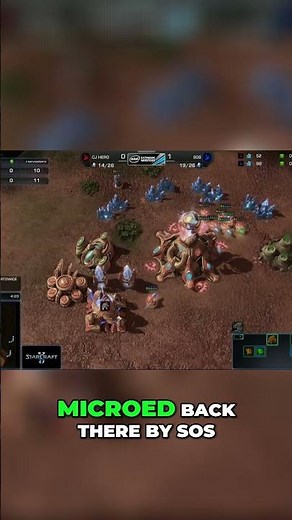 sOs vs herO proxy gates cheese in StarCraft 2 #sc2 #rts