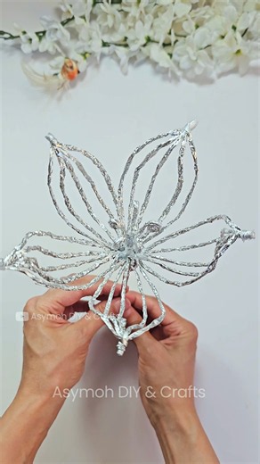 DIY Aluminum Foil Craft || Silver paper craft ideas || Simple and Easy Craft ideas #diy #handmade