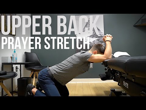 Upper Back Prayer Stretch