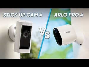 Ring Stick Up Cam Pro Vs Arlo Pro 4 | Which Security Camera Is More Reliable?