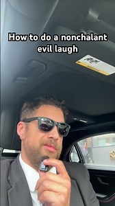 How to do a nonchalant evil laugh