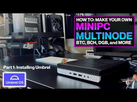 How To: Turn an HP Mini PC into a BTC/BCH/DGB Multinode (with solo mining pools!) - PART 1 of 2