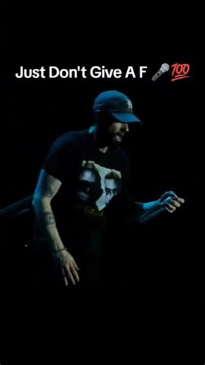 Just Don't Give A F _ Eminem 🎤💯 #eminemrihanna #eminemlyrics #eminemlive #slimshady #2pac🥀