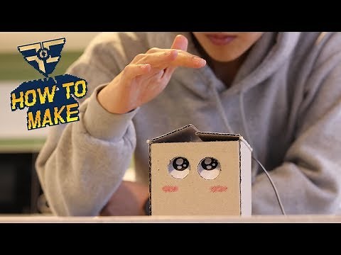 The shy box (The world's cutest useless box) | Arduino diy tutorial, how to make