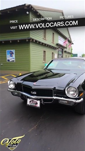 1971 Chevrolet Camaro SS Startup & Rev! (V22298)