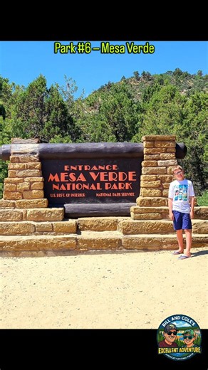🏛️🌄 Park #6 — Mesa Verde National Park Park #6️⃣ — Mesa Verde National Park 🏛️ Home to some of the most incredible ancient cliff dwellings in the world — and a place that instantly pulls you back in time. Mesa Verde is one of those parks that reminds you this journey isn’t just about landscapes… it’s about the people who came long before us. Standing at the edge of the canyons, looking into those centuries-old homes carved into the cliffs, it felt like stepping into history itself. Colorado k