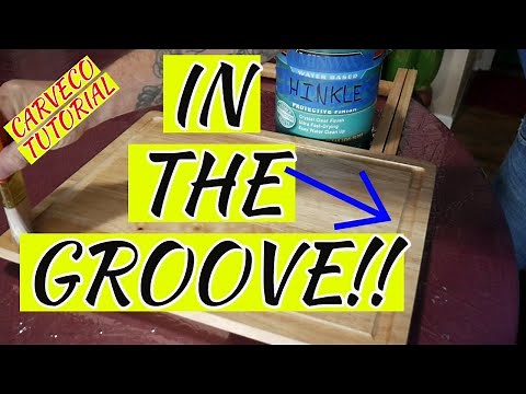 How to: Cut in a juice groove using Carveco and a CNC machine