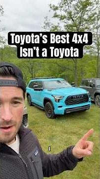 Toyota’s best 4x4 isn’t a Toyota #4runner #gx550 #landcruiser