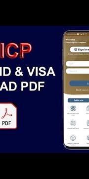 ICP UAE Account Registration | how to log in UAE ICP App 2023 | how to create ICP UAE Account
