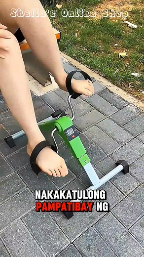 ✨ Folding Pedal Exerciser #FitnessEssentials #HomeWorkoutPH #OfficeWellness #HealthyLifestyle #WorkoutFromHome | Sheila's online shop