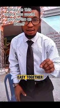 Video 4: Chemistry foundations: What is an Atom? Science is Simple