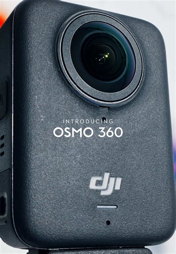 Conoce la nueva cámara Osmo 360 de DJI
