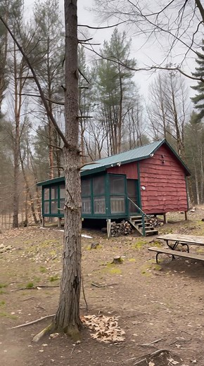2.2K views · 38 reactions | 72 Acres and an Off-Grid Hunting Cabin for $197,500 | Log Cabin | Facebook