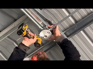 How to install a light fixture on a 1900 box the correct way electrical