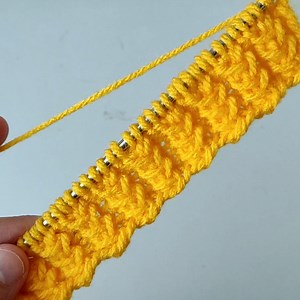 how to knit a simple knit #pattern #knittinglove #bebekörgüleri #tejer #babyblanket | Design & Knitting House
