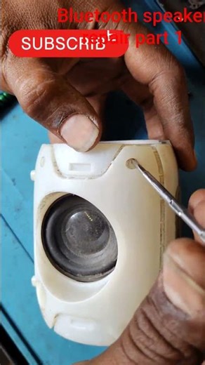 Bluetooth speaker repair part 1