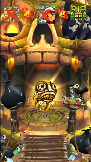 Temple Run 2 🔥 Subway Princess Runner 🤡 Subway Surfers 🤡 | कौन जीतेगा? Shorts #shortsfeed #shorts