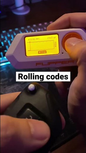 Flipper Zero Car Key-fob Rolling Code
