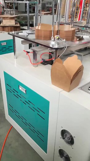 We have automatic take away paper box making machine, lunch box forming machine and snack box make machine for make kinds of food package carton.