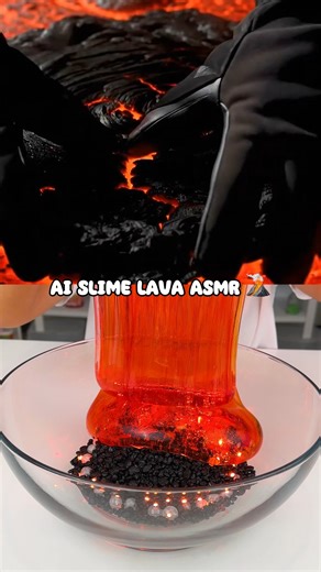 10K views · 136 reactions | Lava… but make it slime  recreated from AI into reality. Did the real thing beat the pixels?? ↓ Snoopslimes restocks Fridays at 6pm CT / 7pm ET on our website (link in bio ) #slime #asmr #slimetok #lavaasmr #snoopslimes #oddlysatisfying #satisfying #AI #lavaasmr #lava | Snoopslimes | Facebook
