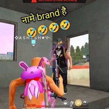 name brand hai 🤣 free fire funny video 😅 #shorts #freefire #freefireshorts