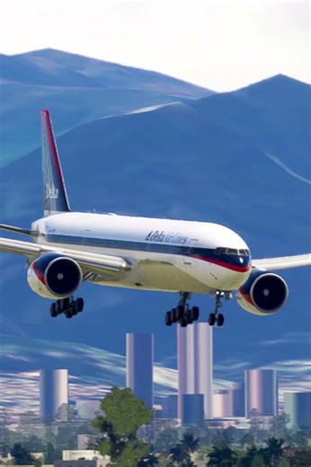 Rare Footage! Cargo Boeing 777 Lands at Tiny Island Runway!