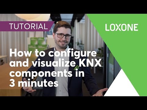 How to configure and visualize KNX components in 3 minutes