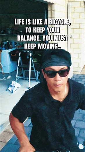 Life Lessons from Bicycling: Keep Moving Forward