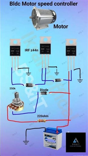 How to make a bldc motor speed controller