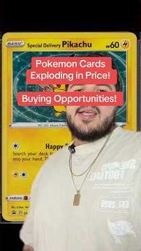 Pokemon Cards Exploding in Price! 📈 Best Way to Find Pokemon Trends is to see what is moving.